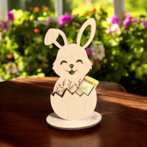 Névre szóló pénzátadó nyuszi