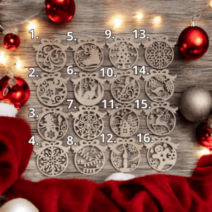 Nagy masnis karácsonyfadíszek