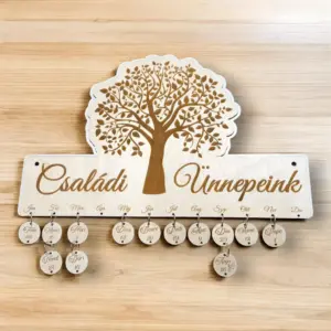 Családi ünnepeink öröknaptár