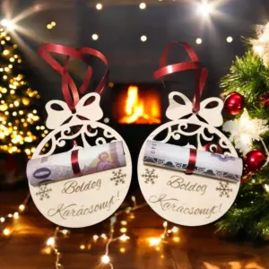 Pénzátadó Karácsonyfadíszek