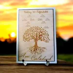 A mi családunk falidísz