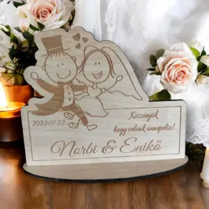 Köszönő és ültető táblák